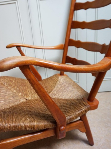vintage-lounge-chair-armstoel-De Ster-Gelderland-Dutch-design-stoel-riet-rush-armchair-chair-Paolo-Buffa-00016